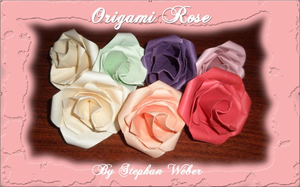 Origami Rose