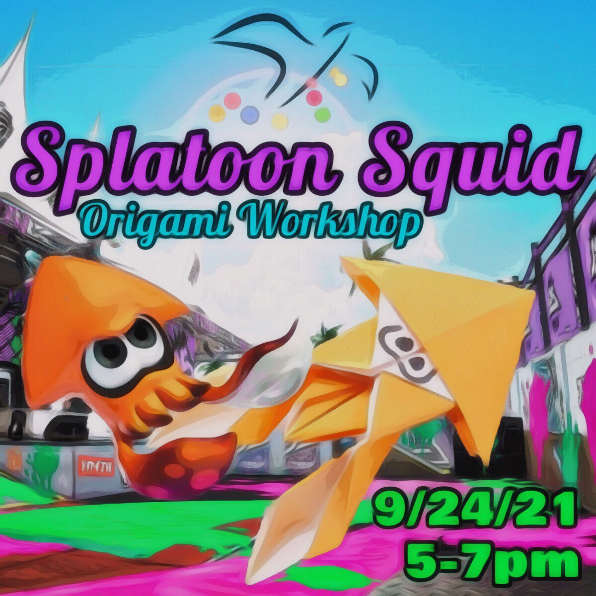 September Splatoon Squids Workshop!!! くコ:彡&nbsp;￼
