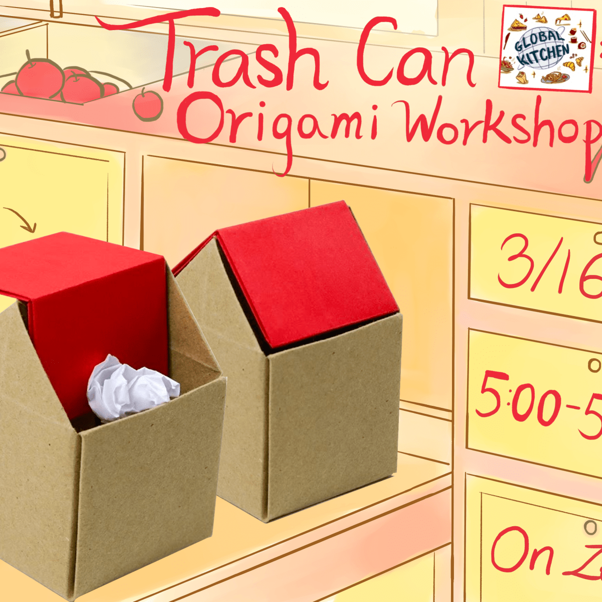 Trash Can Workshop! UofT x Global&nbsp;Kitchen