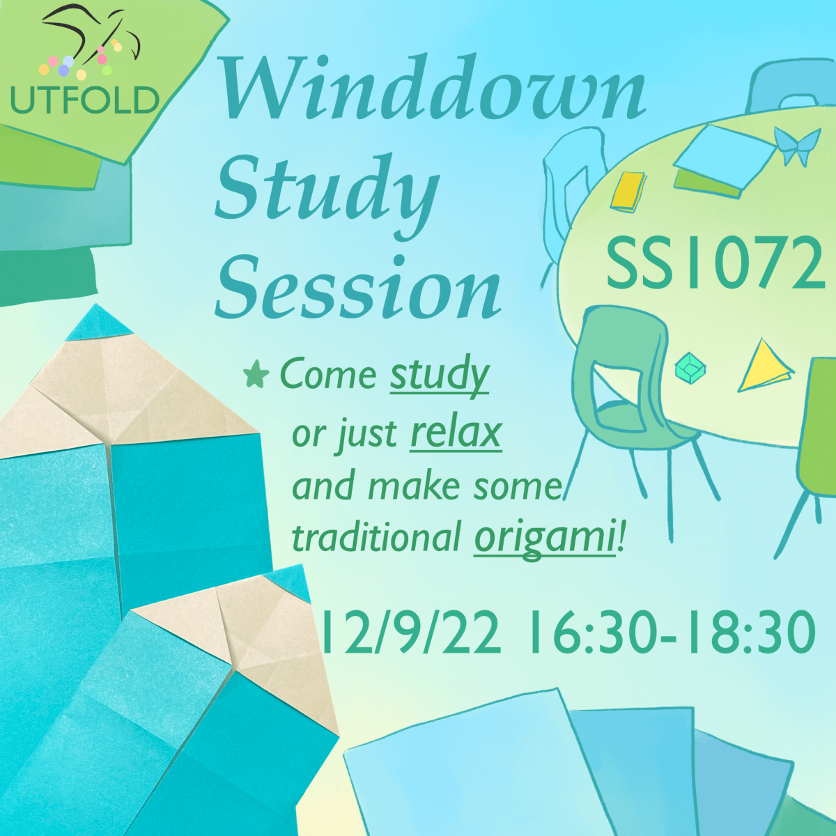Winddown Study Session Returns! Last workshop of&nbsp;2022!