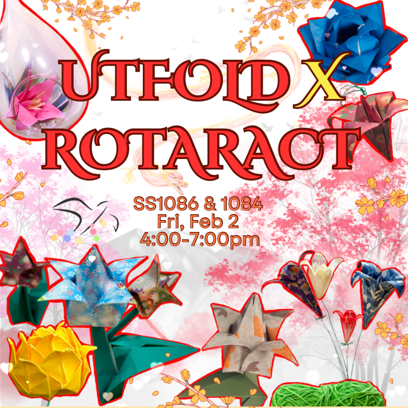 UTFOLD x ROTARACT Flower&nbsp;Workshop