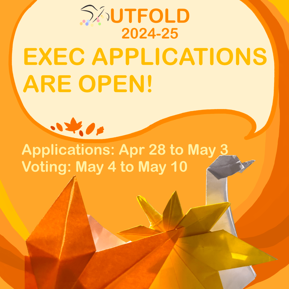 Exec Elections Open&nbsp;Now!