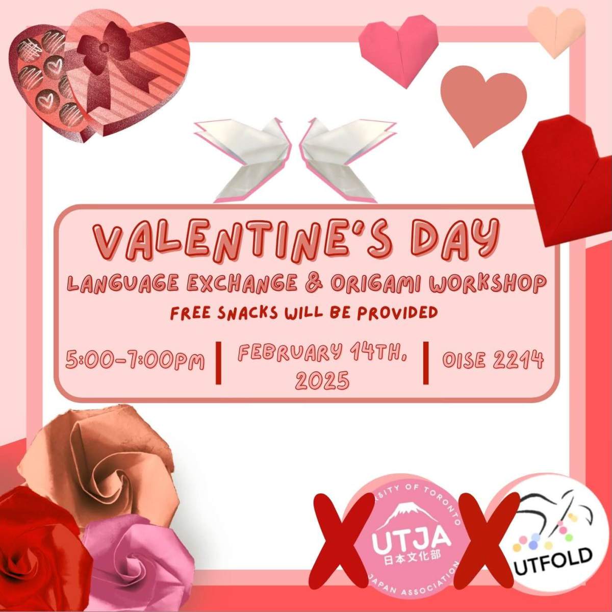 Valentine’s Day Language Exchange & Origami&nbsp;Workshop
