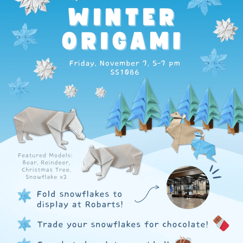 Winter Origami Workshop