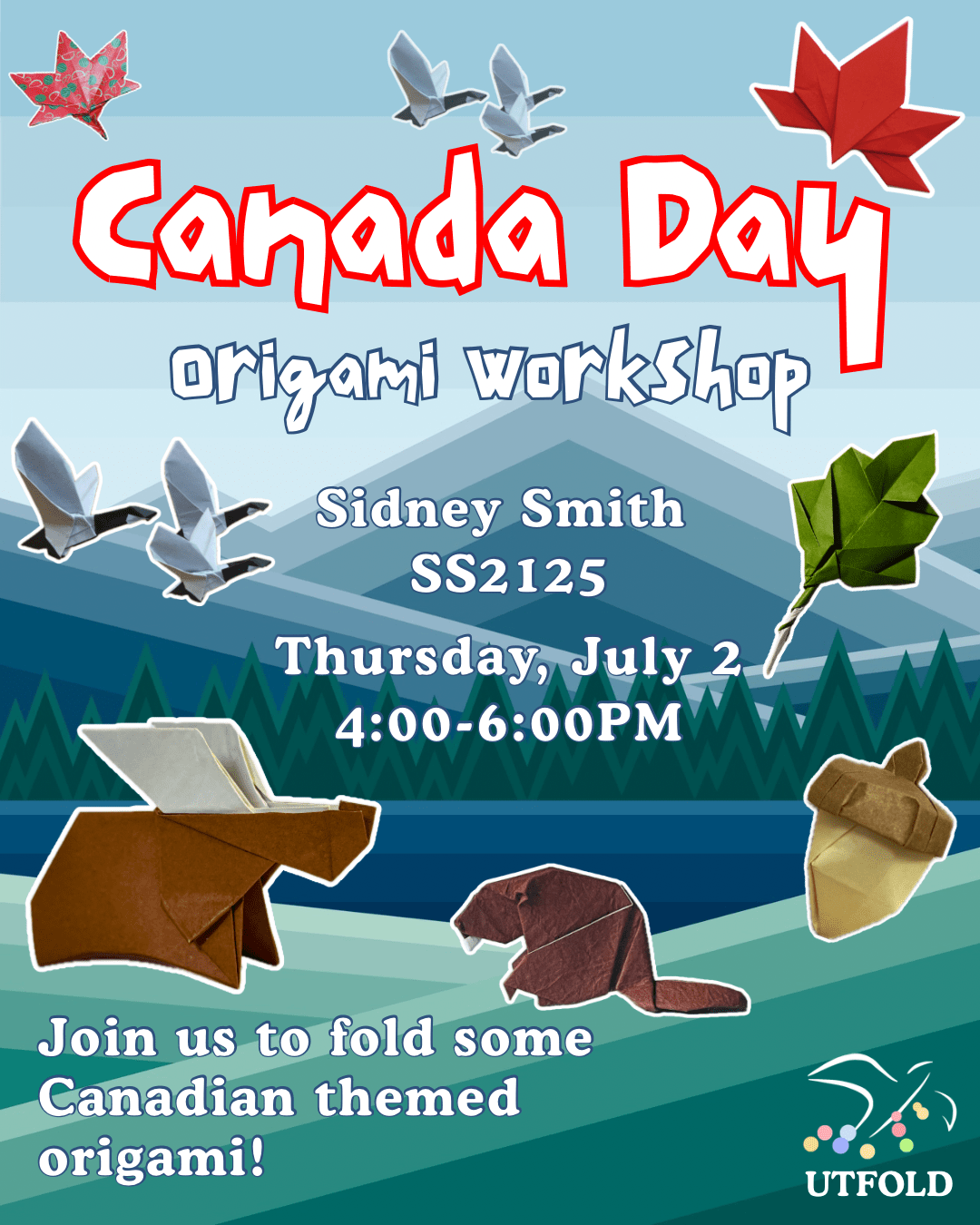 Canada Day Origami&nbsp;Workshop